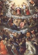 Hans Rottenhammer The Coronation of the Virgin oil painting